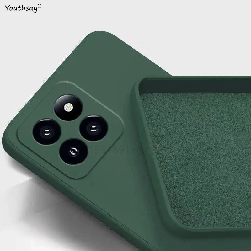 Luxus Fall Für Xiaomi 17 Abdeckung Xiaomi 17 Fundas Coque Original Flüssigkeit Silikon Weiche TPU Telefon Fall Xiaomi 17
