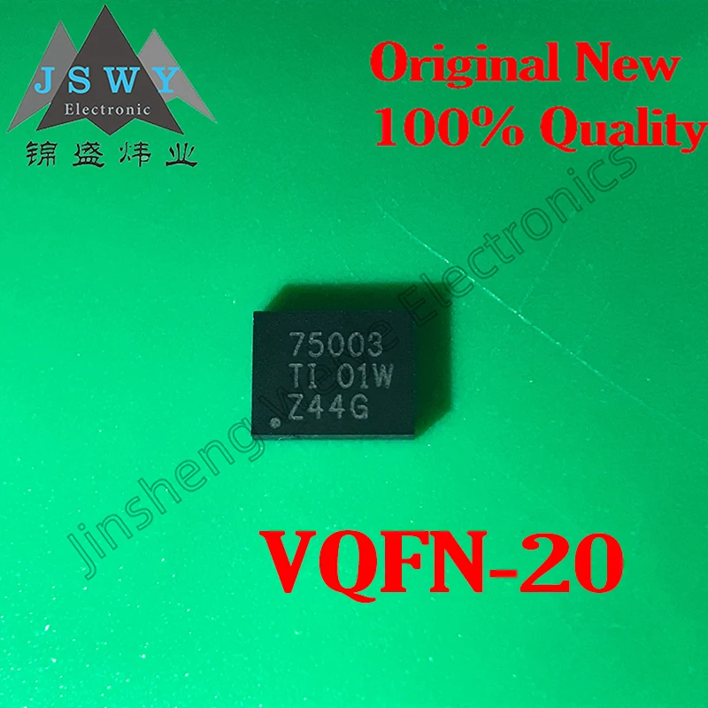 

(10PCS) TPS75003RHLR TPS75003RHL TPS75003 Silkscreen 75003 Power Management Chip Package QFN20 100% Brand New Free Shipping