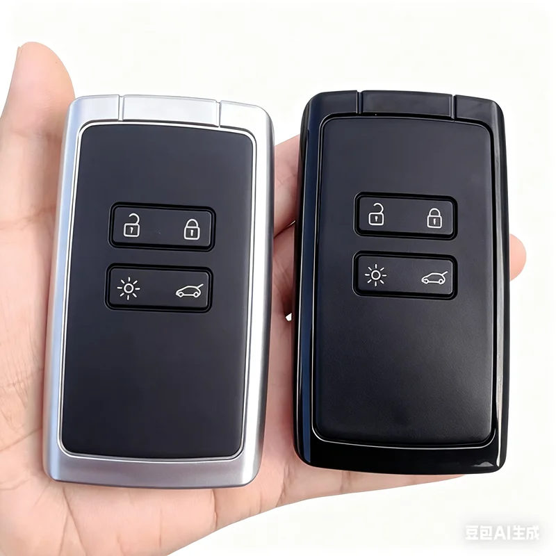 

Для Renault Megane 4 Talisman KALEOS Kadjar Espace 5 брелок для ключей 2015-2020 смарт-чехол для дистанционного ключа автомобиля