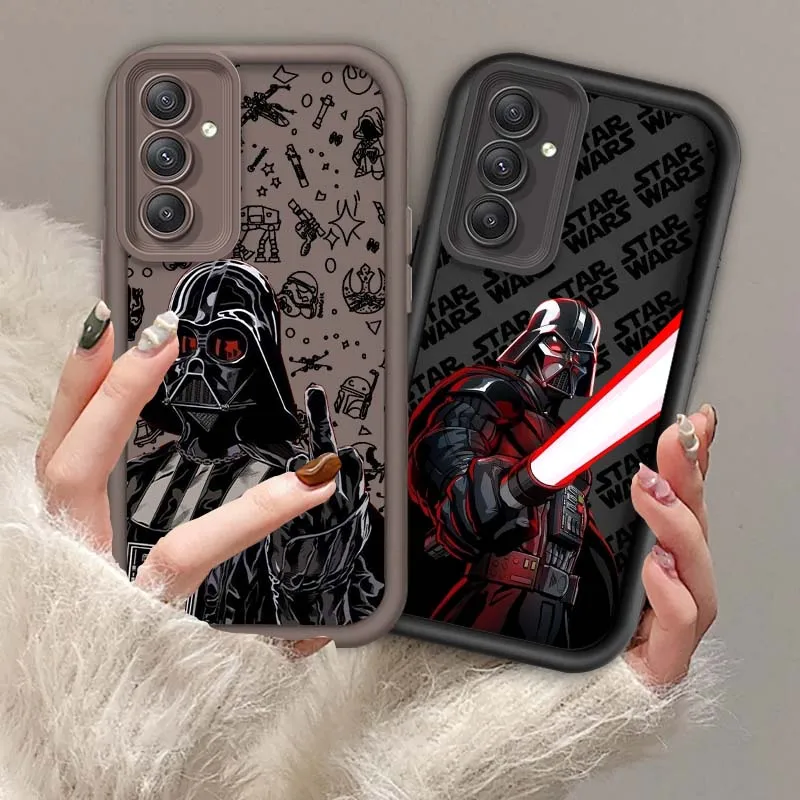 S-Star W-Wars Cool Popular For Samsung A73 A72 A71 A53 A52 A51 A33 A23 A15 A54 A34 A35 A55 A06 A16 5G Eye Ladder Phone Case