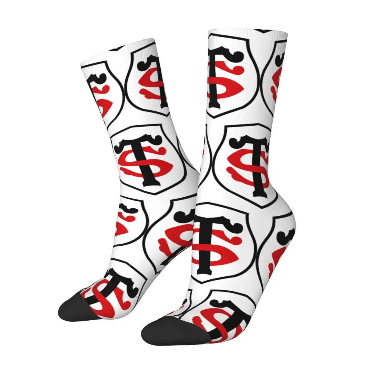 

Stade Toulousain Logo Socks All Season Long Socks Accessories for Man's Woman's Gifts