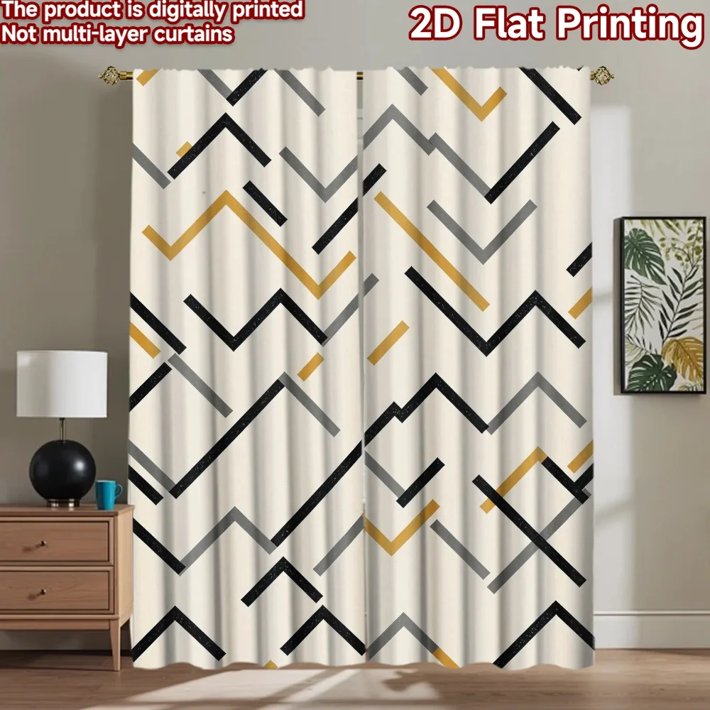 

1pc 2D flat Photography Backdrop Photography Banner Geometric Zigzag Lines 100% Polyester Festive Backdrops Use for Suitable for