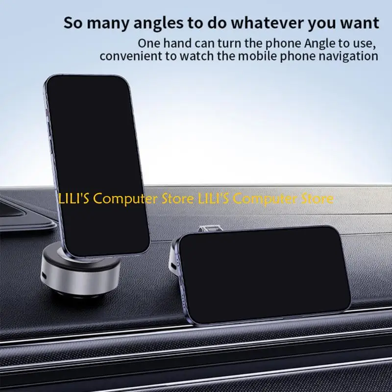 A52B Secure Mount Bracket 360 Degree Rotation Vacuum Suction for Travel Use