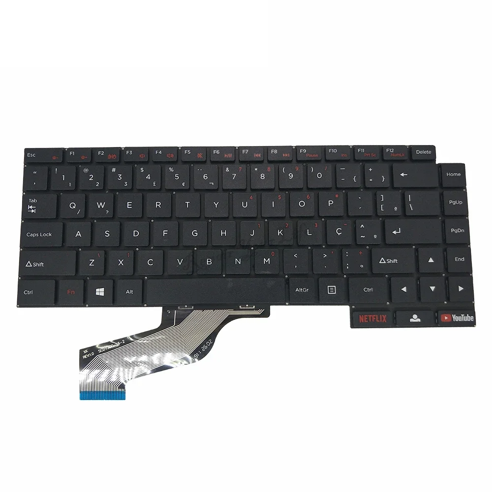 

BR Brazilian Notebook Keyboard For Positivo Motion Plus Q464b ZR3630 SCDY300-16-2 XK Brazil Laptop Keyboards Portuguese