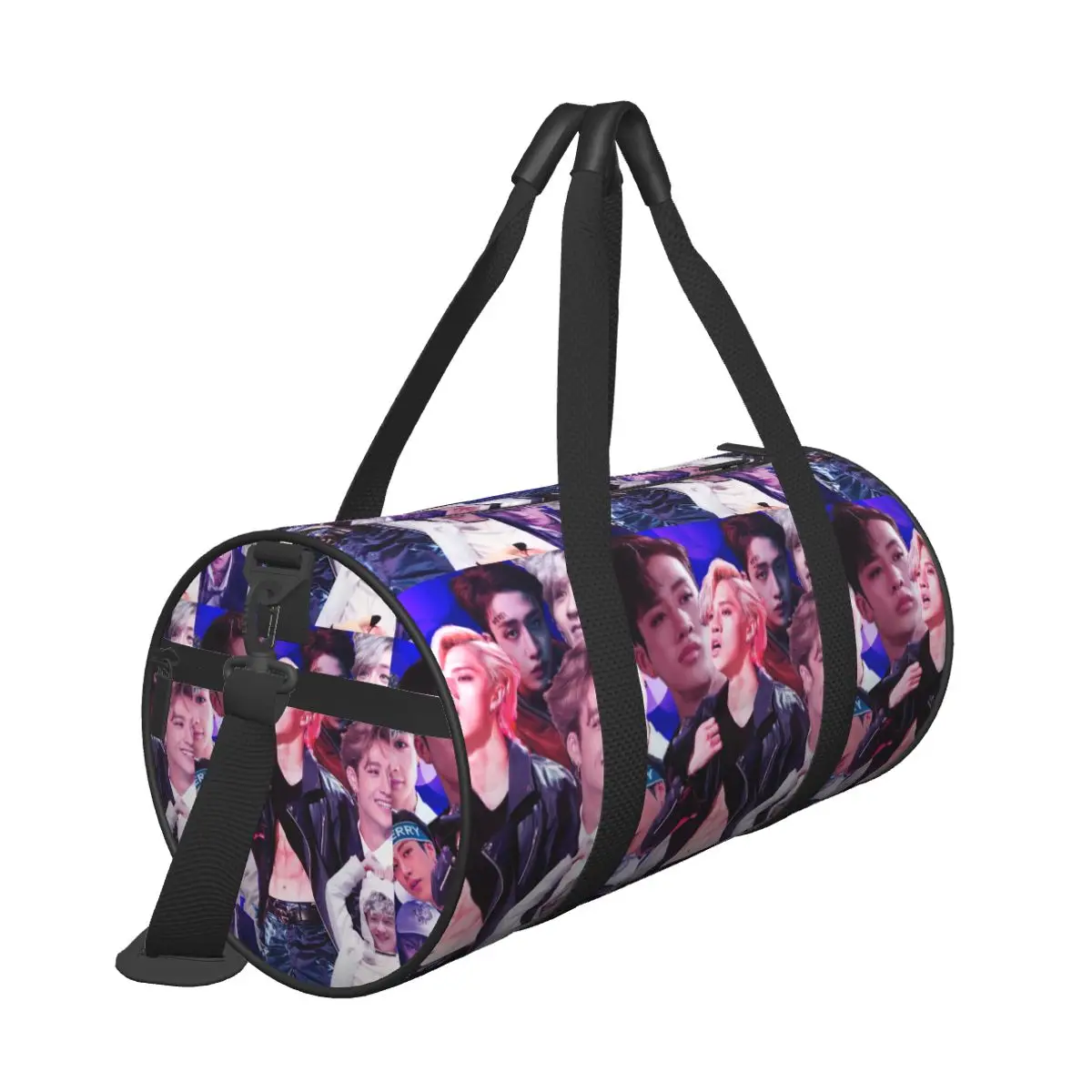 Travel Bag Bang Chan Gym Bag K Pop Boy Weekend Sports Bags Large Luggage Pattern Handbag Cute Fitness Bag For Male Female