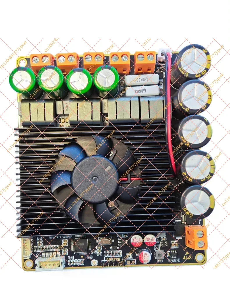 1200W 2.2.1 Channel TPA3255 Amplifier Board, Mountain View DSP & Bluetooth with Adjustable EQ