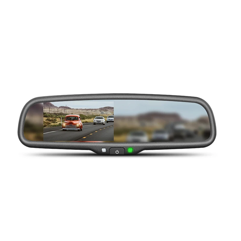 

Universal Wireless Analog Transfer Camera Kit Rear View Mirror Monitor Easy Install