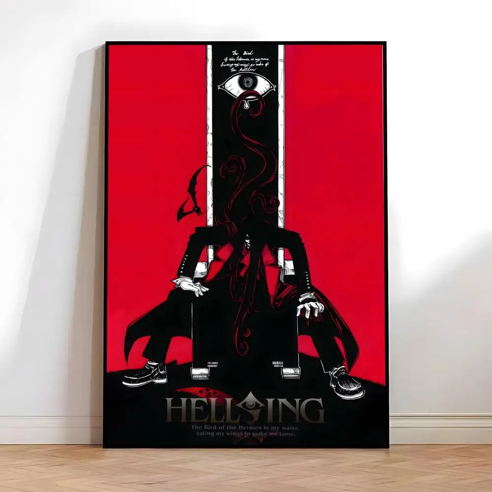H-Hellsing Poster Hochwertige Vintage-Drucke und Poster für Zuhause, Bar, Café, ästhetische Wandkunst. – Detail 7