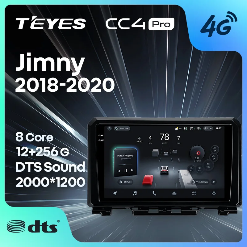 TEYES CC4 PRO For Suzuki Jimny JB64 2018 - 2020 CarPlay Radio Multimedia Stereo Car Play Android Auto 2DIN Autoradio