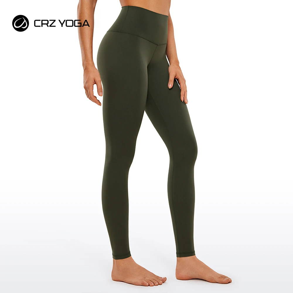 

CRZ YOGA Butterluxe Extra Long Leggings for Tall Women 31 Inches - High Waisted Athletic Workout Leggings Soft Yoga Pants