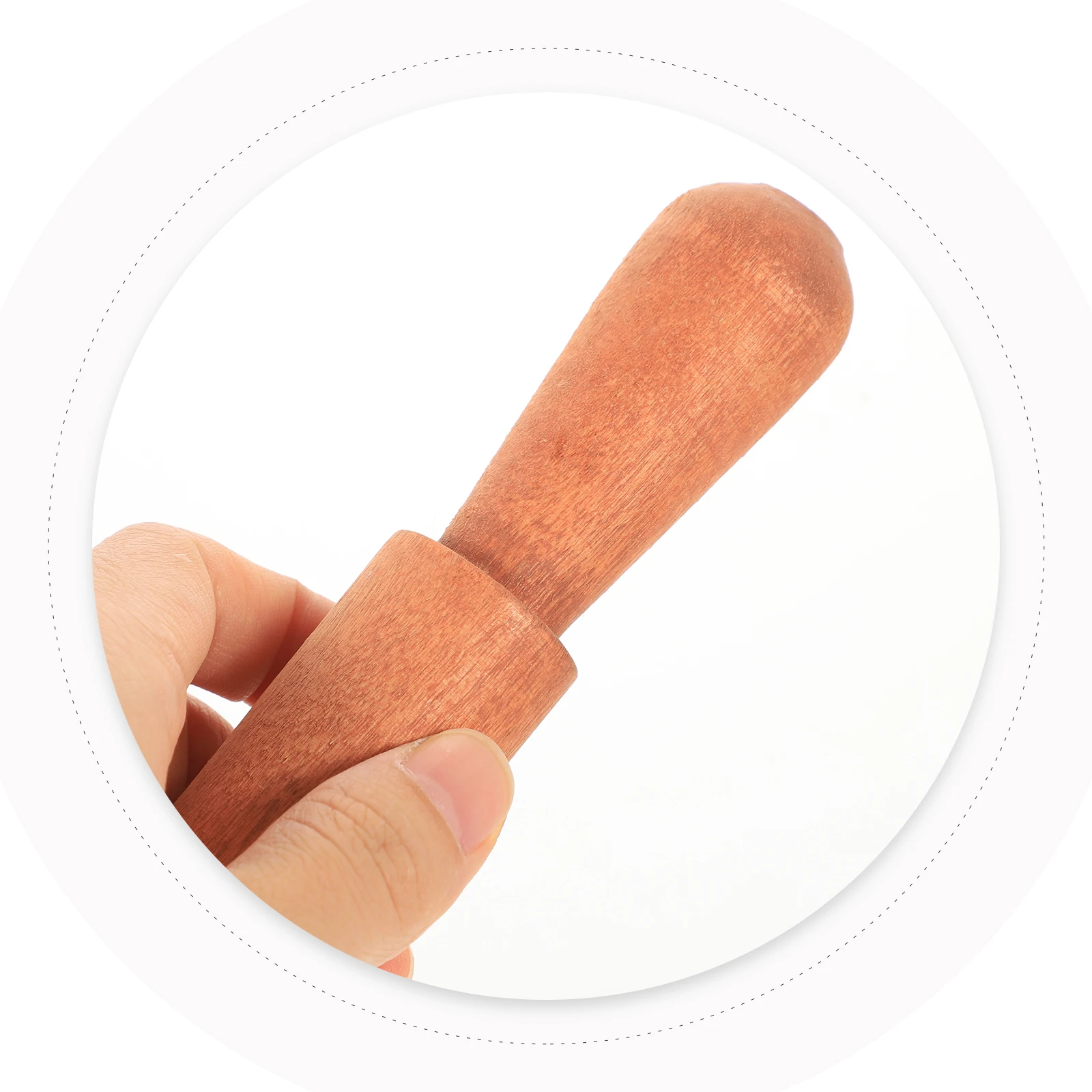 

2pcs Natural Meditation Wooden Stick Singing Bowl Mallet Striker Tool Tibetan Solid Wood Percussion Mallet for Yoga Singing Bowl