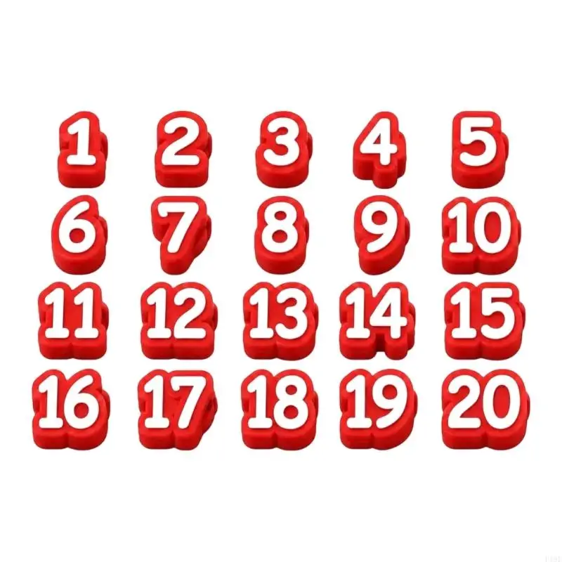 Soft Pencil Point Covers Pencil Caps with 1 to 20 Marking for Study Desk Order F19E
