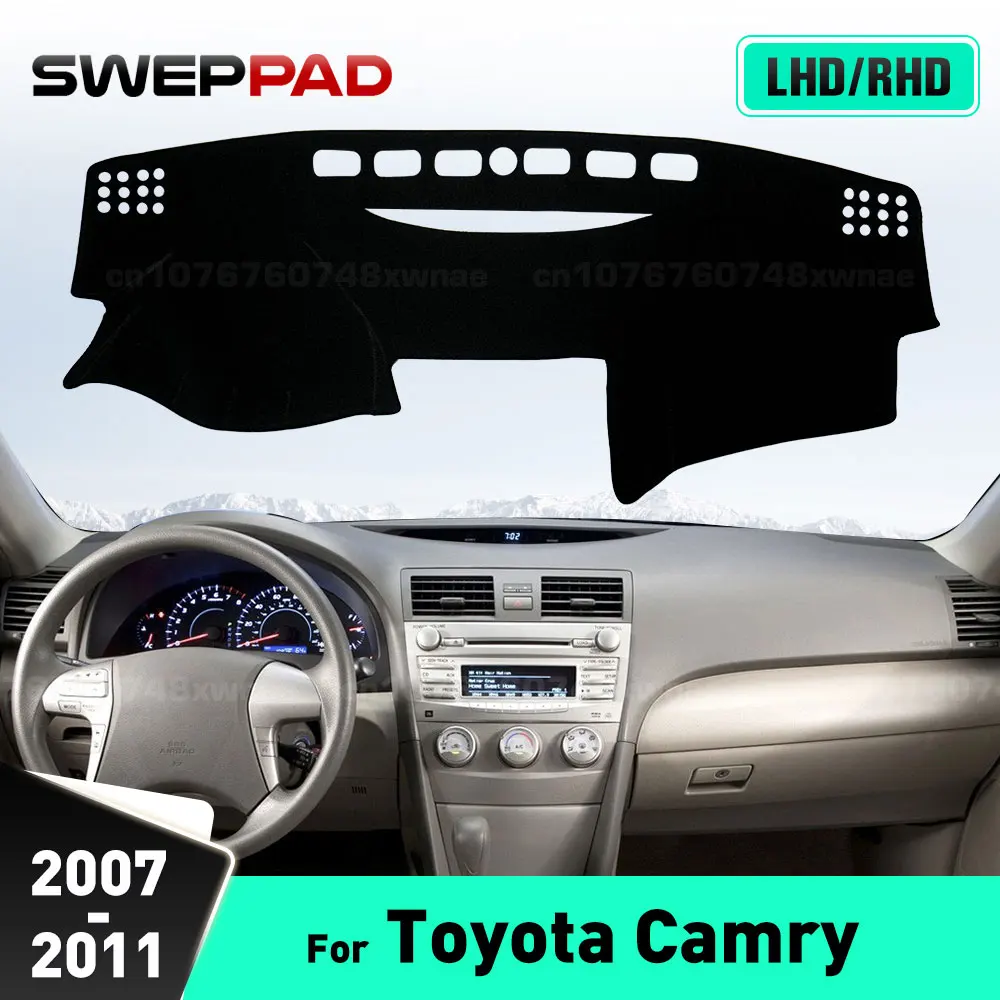 

SWEPPAD для Toyota Camry, коврик для доски 2007, 2008, 2009, 2010, 2011, чехол для приборной панели автомобиля, коврик для приборной панели, коврик для приборной панели DashMat