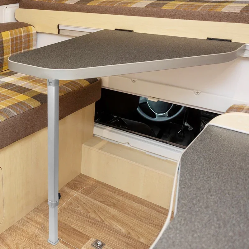 

excellent Comfortable Foldable RV Dining Table Wall Mount Interior Kit for Campervan Motorhome Furniture Folding Legs Modified