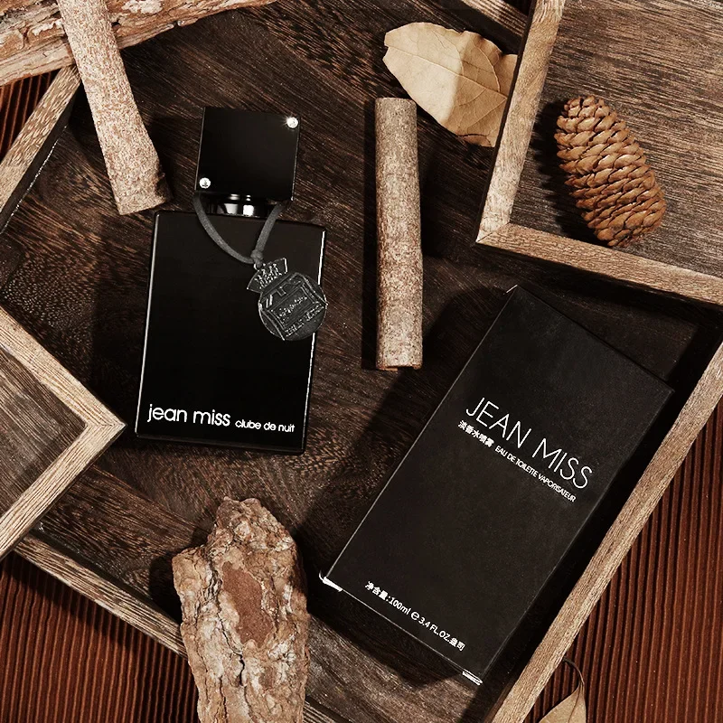 100ml Men Perfume Wood Note Cologne Spray Midnight Reveler Perfumes Hombres Perfume Lasting Fragrance Pheromone Light Fragrance