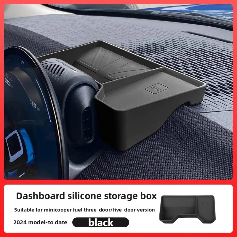 

Car Central Control Storage Box Wireless Charging Silicone Pad Special Interior Modified Accessories for MINI Cooper F65 F66
