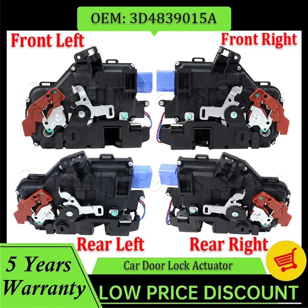 

9Pins / 7Pins Front Rear Left Right Door Lock Actuator For VW Touran Caddy Jetta Golf5 Seat Toledo Skoda Octavia Touareg Cayenne