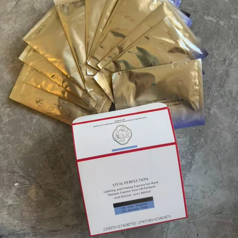 12 unids/caja herramienta de maquillaje de máscara de ojos exprés para engrasar y reafirmar
