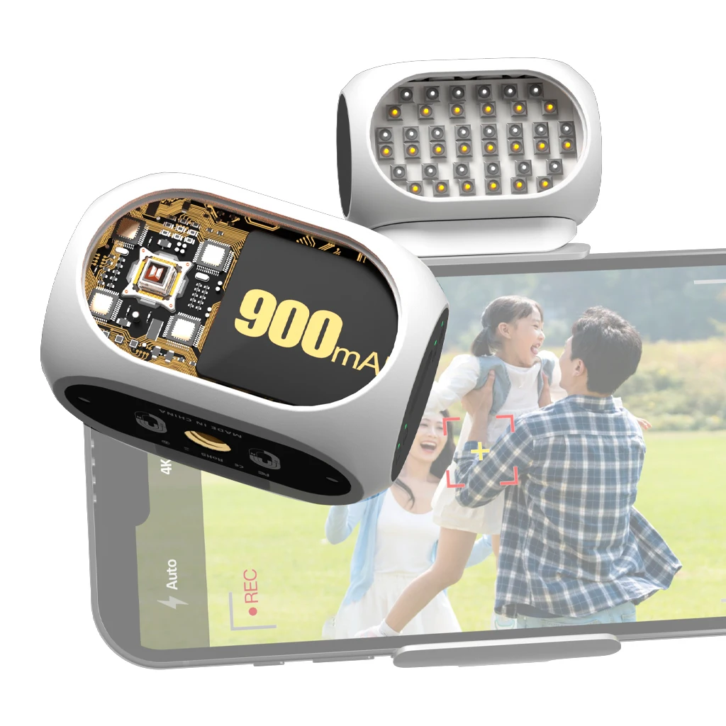 

Магнитный заполняющий светильник для Hohem Zhiyun Feiyu для ручного стабилизатора DJI Osmo, светодиодный светильник для видеосъемки для телефона, селфи Live