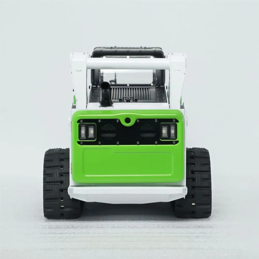 1/14 SM770 RC cargador de deslizamiento hidráulico Control remoto camiones terminados pintados coches sistema de sonido ligero modelo de juguetes RC