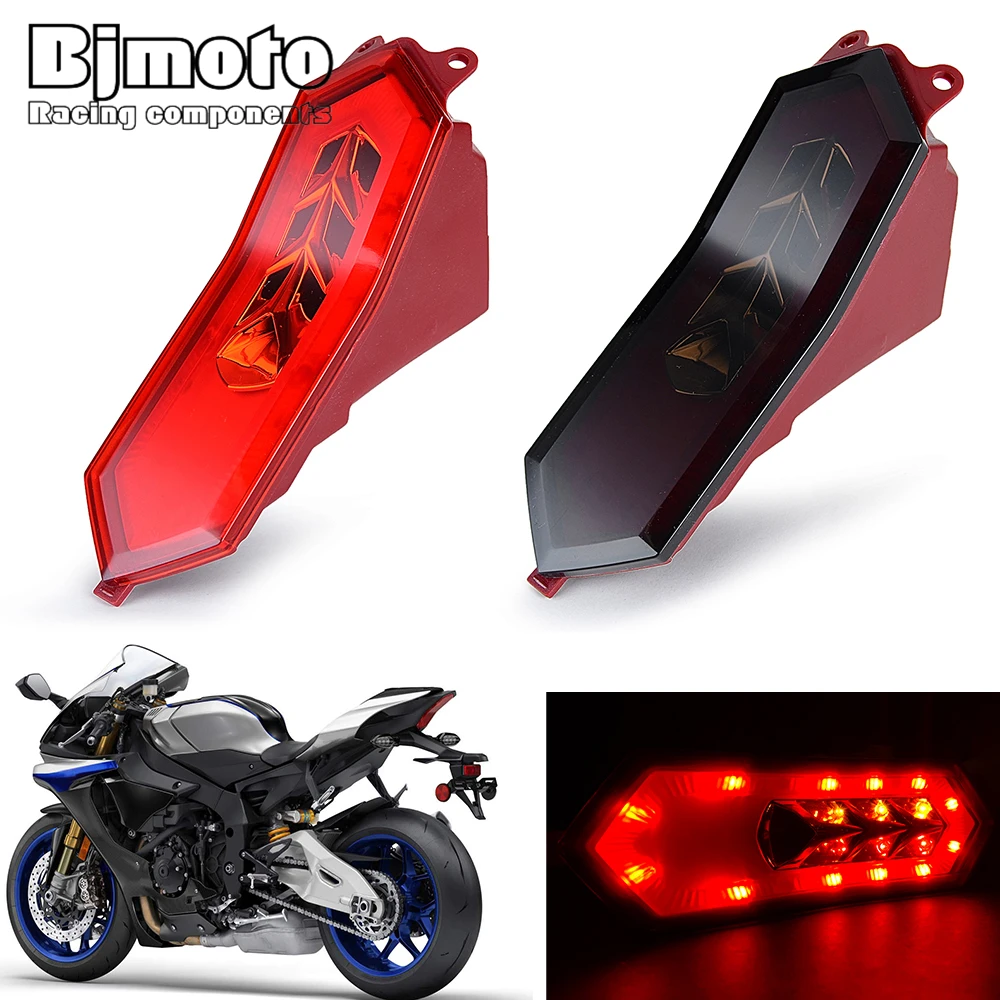 

Taillight Rear Tail Brake Turn Signals Light Integrated LED For YAMAHA YZF R6 R7 R1 YZF-R1 2015-2021 2020 2019 2018 2017 2016