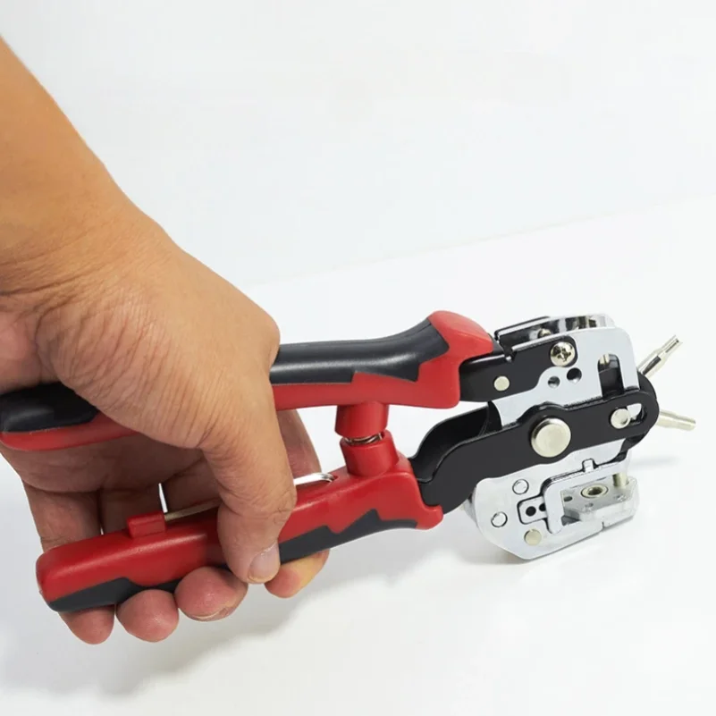 

Multi-function Adjustable Punching Pliers for Leathercraft Aluminiumblech Cloth Paper Eyelet Puncher Hole Positioning Hand Tools