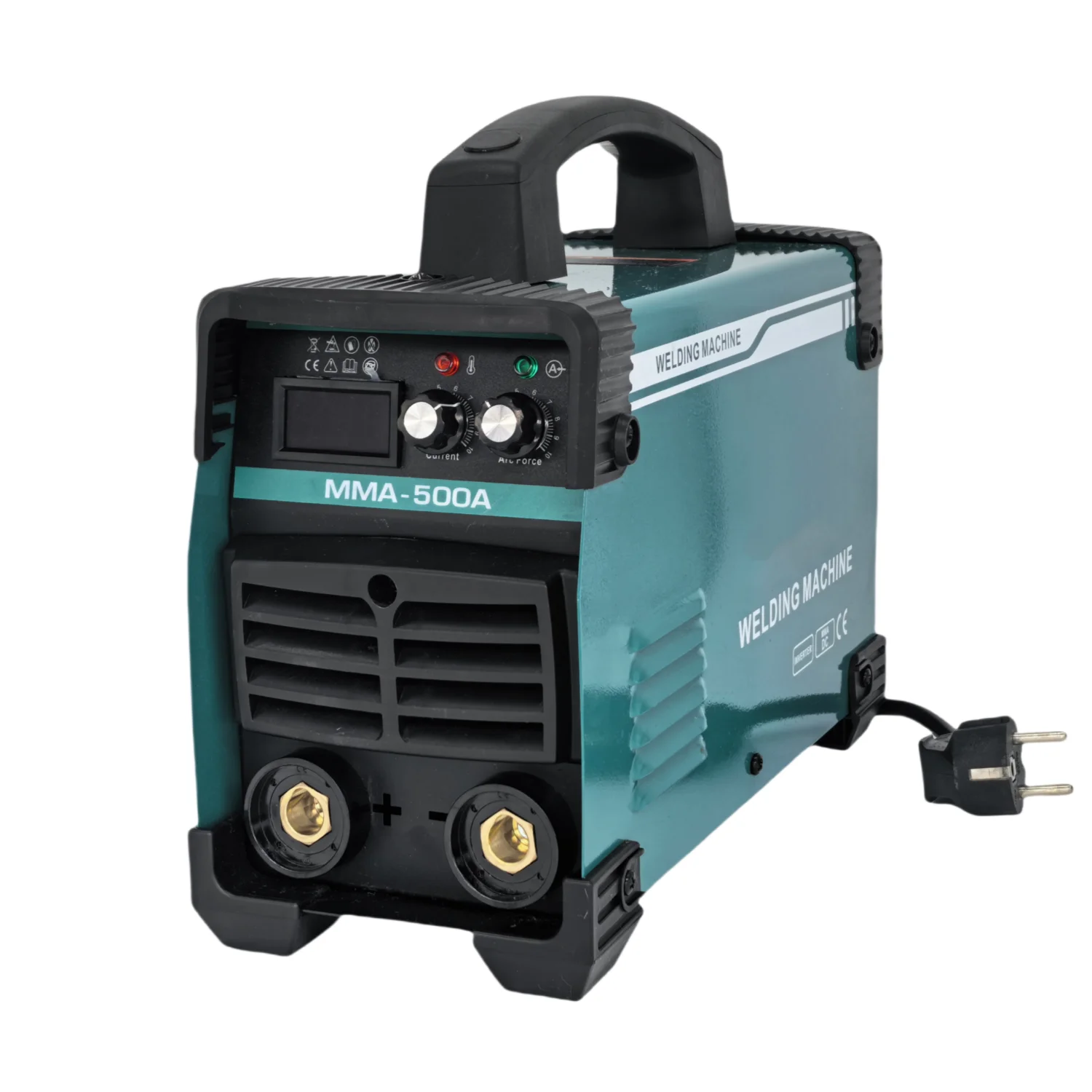 Mini Arc Inverter Welder MMA-500 Portable Electrode Welding 220v One-Hand Carry Welder Hand Held Welding Machine
