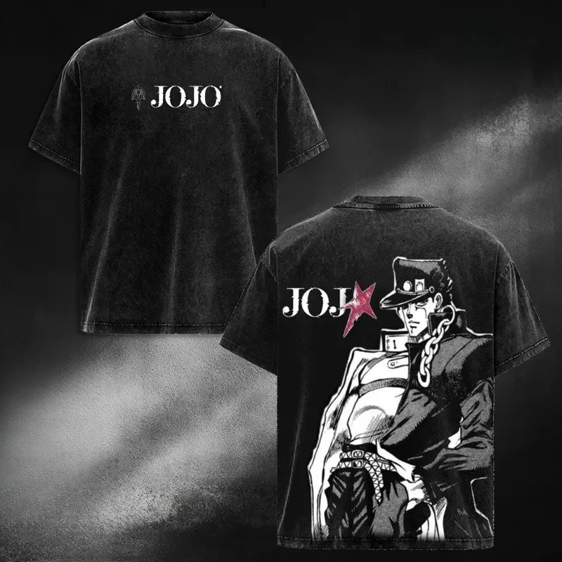 JoJo Bizarre Adventure Joutarou Kuujou Printed T-Shirt