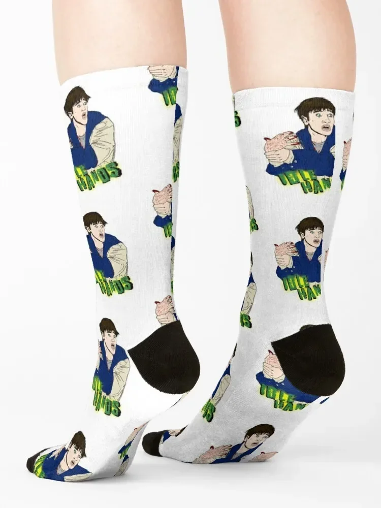 Idle Hands Socks Thermal man winter warm winter football luxe Mens Socks Women's