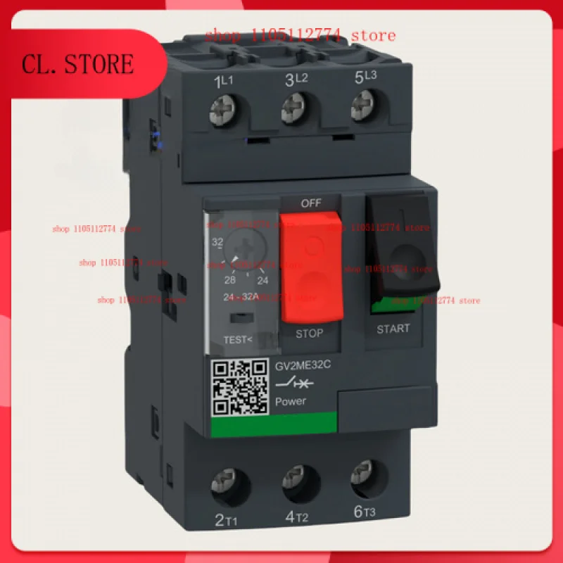 

GV2ME05C 1 шт., новинка для Schneider Motor, кнопка управления термомагнитным автоматическим выключателем