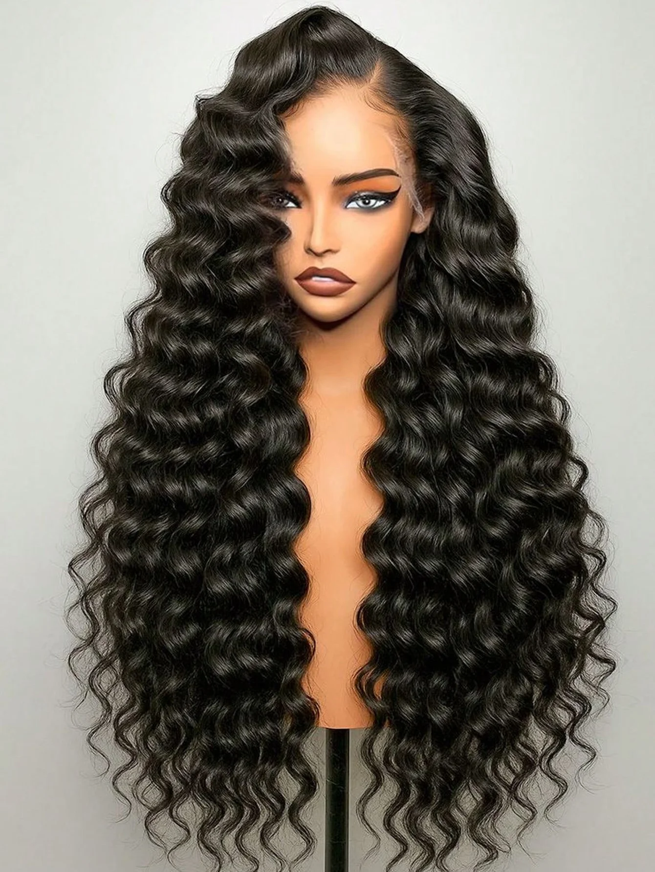 13x4 レースフロントウィッグ人毛200密度ブラジル産ウェットアンドウェイビー人毛レミー毛プレプラッキング済みブリーチノットベビーヘア付き