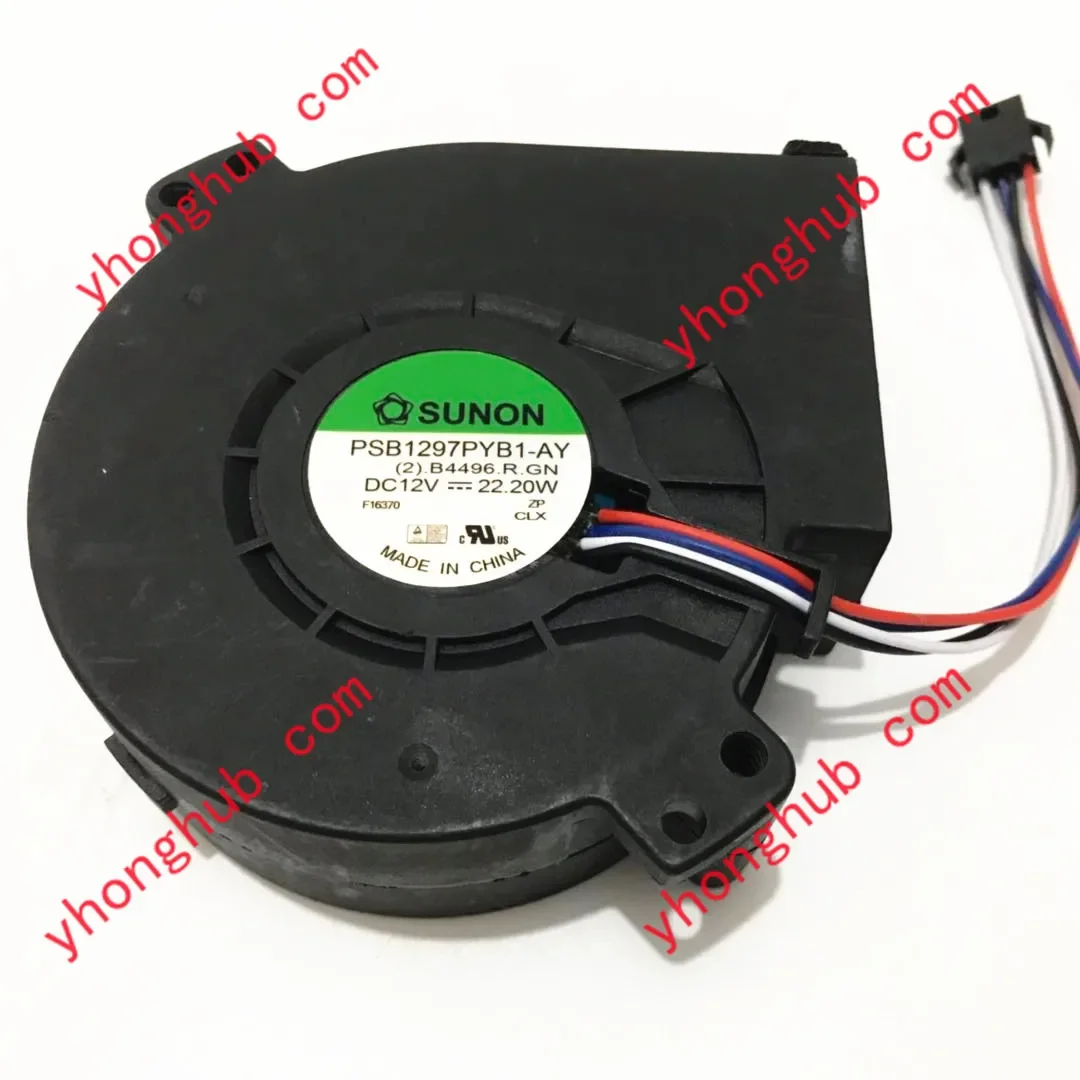 SUNON PSB1297PYB1-AY (2).B4496.R.GN DC 12V 22.20W 97X97X33mm Server Cooling Fan