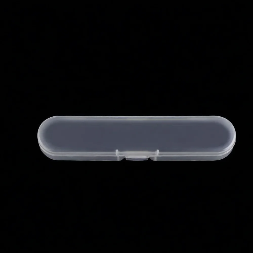 Transparent Storage Box Plastic Organizer Case For Jewelry Beauty Tools Acne Needle Portable Lightweight Desktop Holder