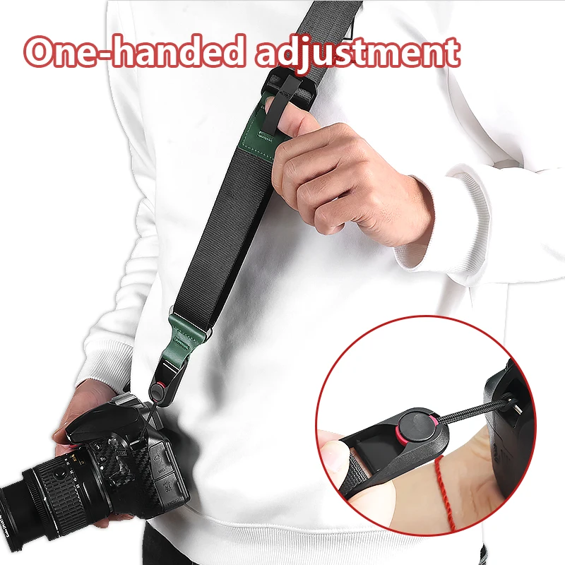 Multifunctional Camera Shoulder Strap Quick Release Belt For Canon EOS R5 R6 Nikon Z7 Z6 Sony A6400 A7M4 A7C Fuji XT4 Micro DSLR