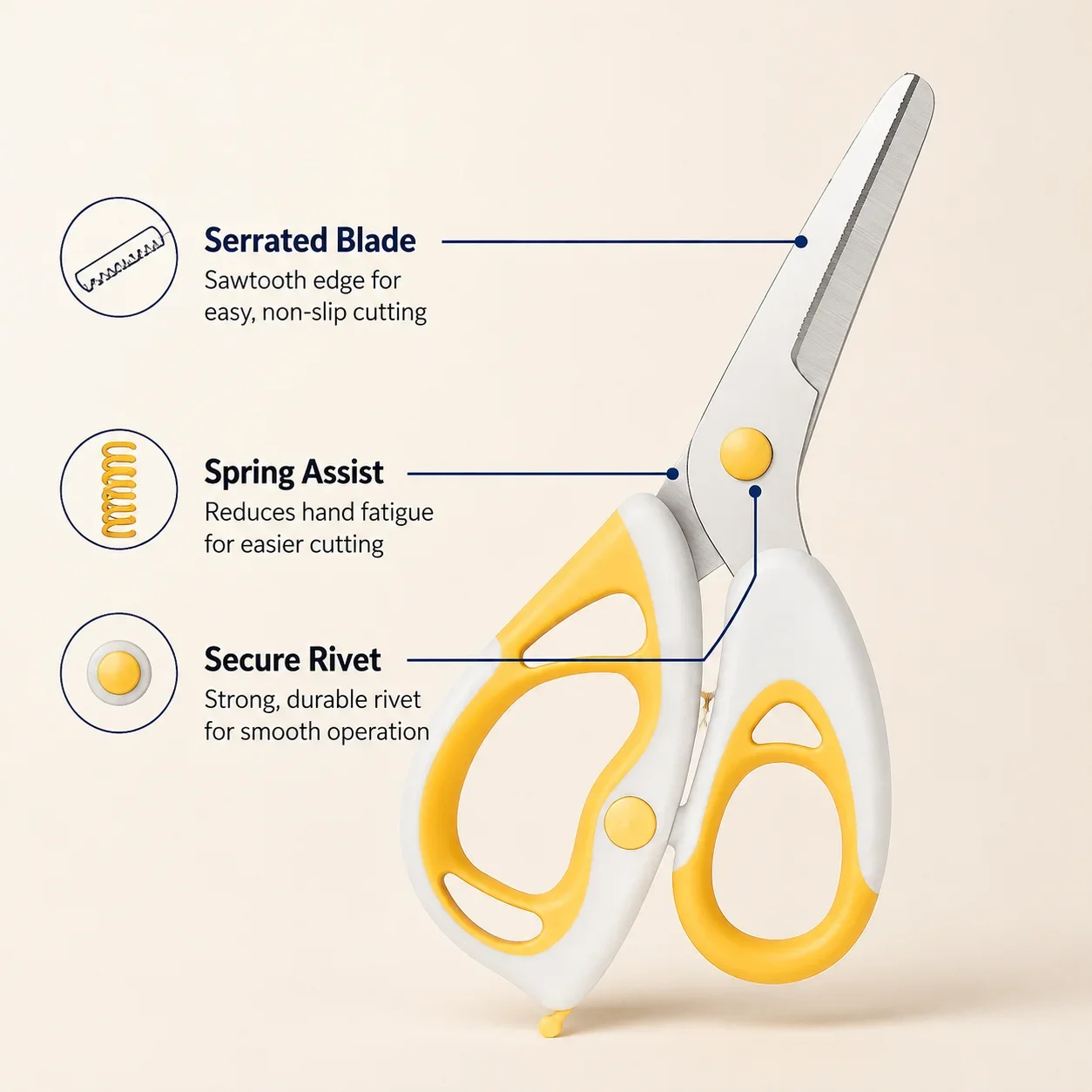 Left-handed Scissors Student Stainless Steel Colorful Cute Children's Small Scissors Simple Safety Office Scissors