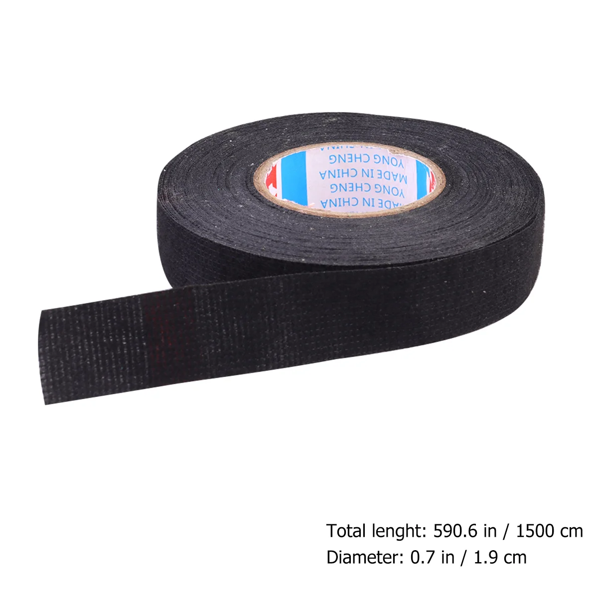 

4 pcs 19Mm X 15M Electrical Tape Vinyl Insulation Tape For Car Wire Repair Industrial Home Wiring Harness Waterproof Flame