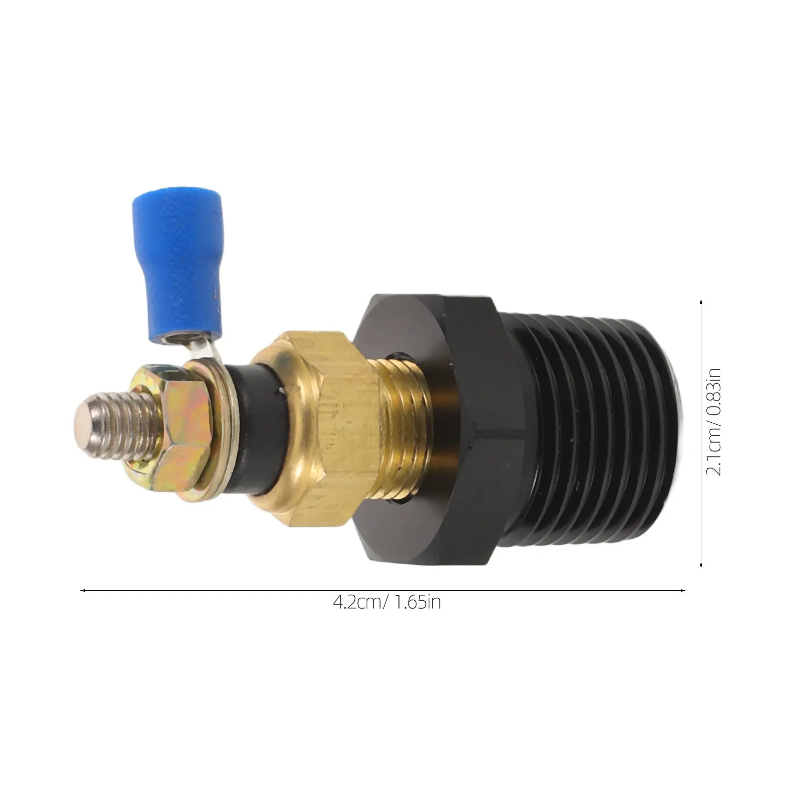 Coolant Temperature Sensor Water Temp Sensor Precise Car Engine Water Temp Gauge Overheat Protection