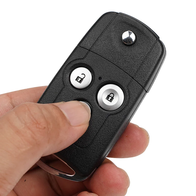 ID46 Chip 433Mhz Car Remote Key Flip Key Replace For Honda Accord CRV Odyssey Fit HRV Civic CITY Vezel Elevate Pilot Ridgeline