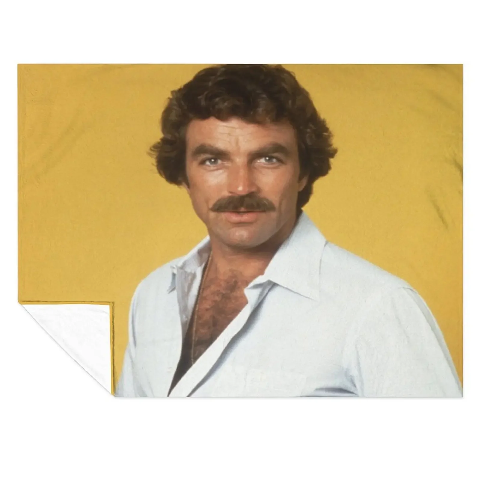 

Tom Selleck Throw Blanket For Sofa Thin Sofa Heavy Soft Plaid Blankets