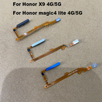 For Huawei Honor X9 / Magic 4 Lite Fingerprint Sensor Power Button Flex Cable Touch ID Sensor Home Buttons Replacement 4G 5G