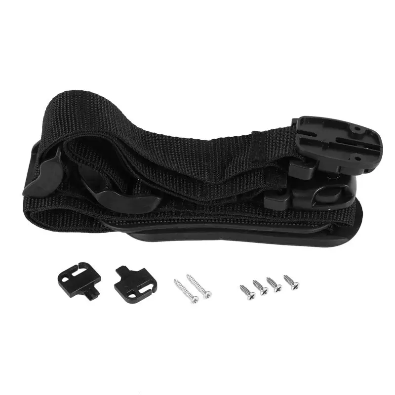 

3X Bin Strap Garbage Lock Trash Can Lid Strap Garbage Can Security System-Retail