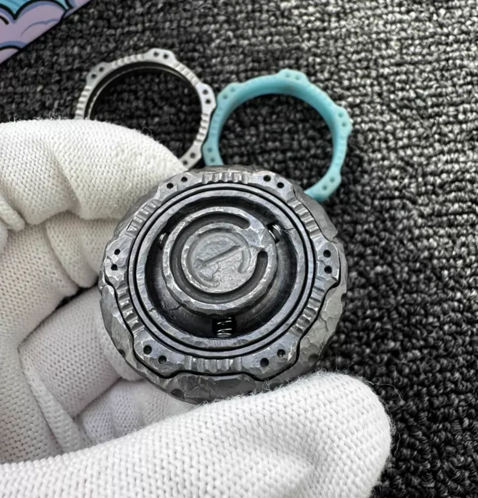 

Б/у спиннер EDC ACEDC Three Body Zircon Pattern, гироскоп для пальцев, антистресс-игрушка