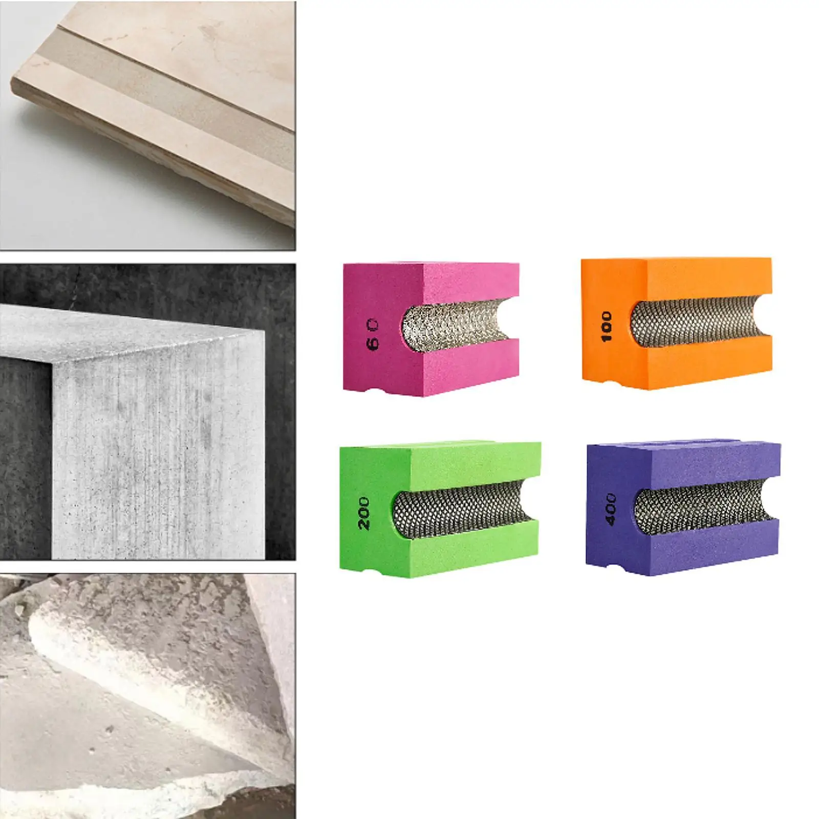 

Hand Sand Block Tile Edge Polishing Portable Hand Tool Diamond Polishing Pad Edger Trimmer