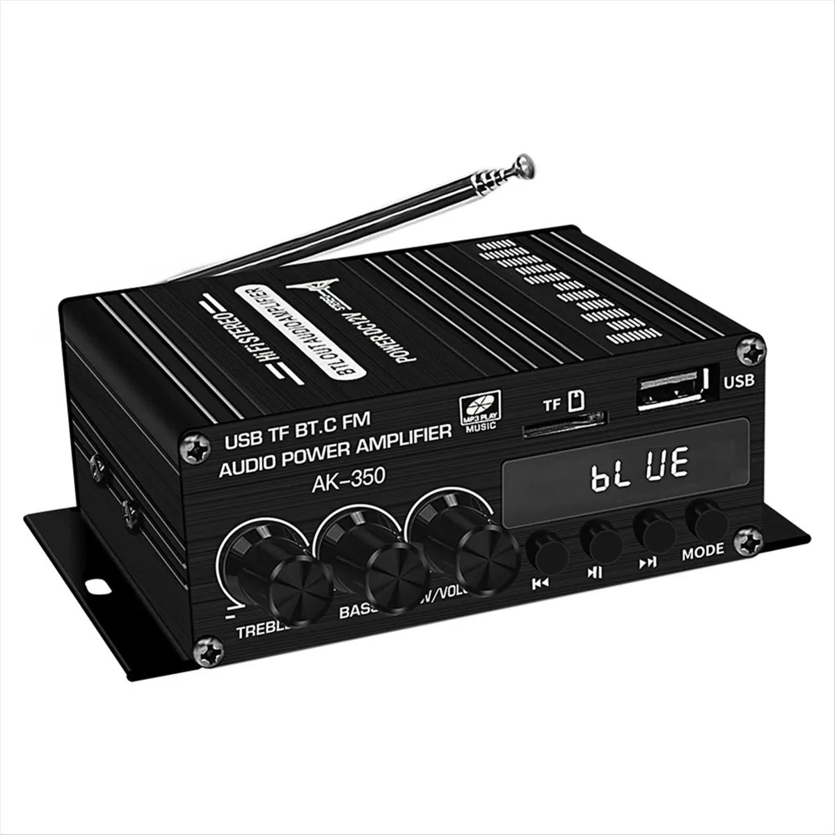 Fits for New -350 Class- Power Audio Amplifier Sound Bluetooth Digital Amplifier Car 2 Channel HiFi Stereo AMP