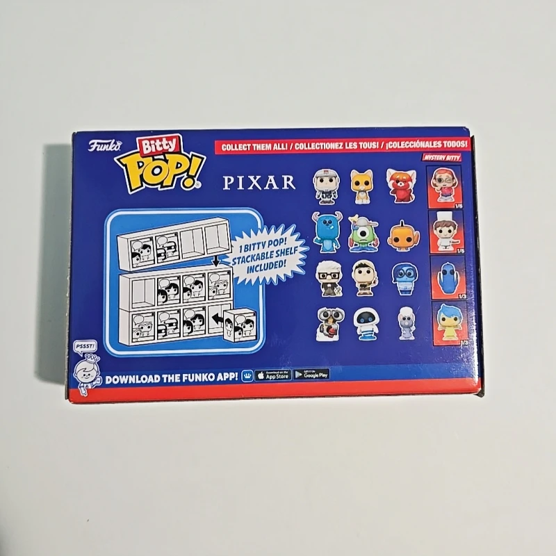 Funko Bitty Pop! Pixar Carl 4 Pack Mini Vinyl Figures Brand New Animation Collectible Mini Model Desktop Ornament Gift for Fans