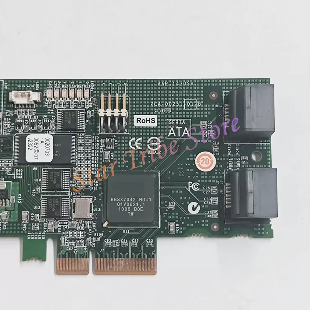4-Port SATA RAID Card AAR-1430SA PCI-E Interface