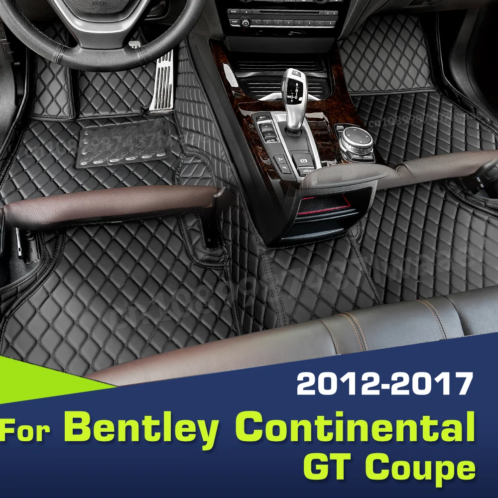 

Автомобильные коврики для Bentley Continental GT Coupe 2012 2013 2014 2015 2016 2017, автомобильные подушечки для ног, ковер, аксессуары для интерьера