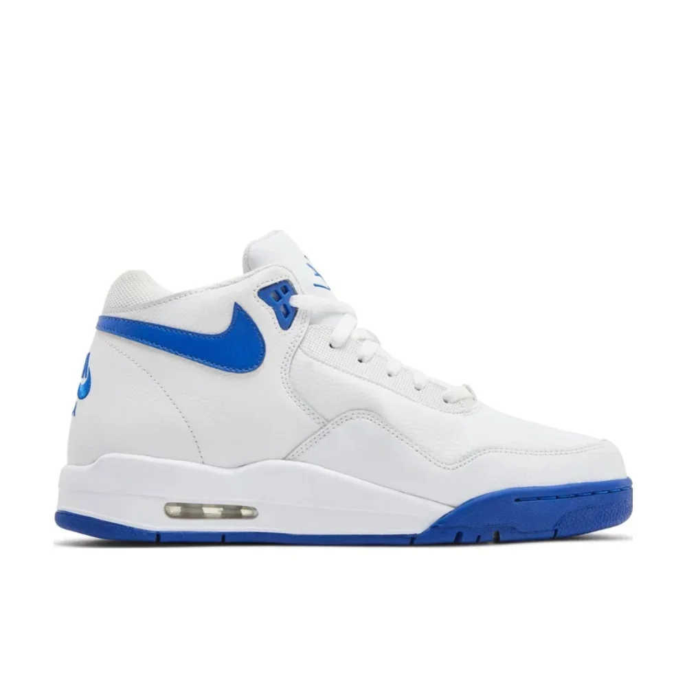 Nike Flight Legacy Low Lightweight Cushioning Basketball Shoes Man sneakers autumn Casual and comfortable sneakers White&Blue