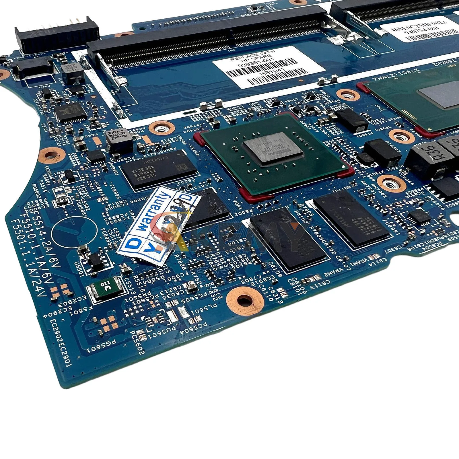 17817-2 untuk HP Pavilion X360 14-BA 14M-BA Motherboard Laptop 939382-601 939381-601 dengan CPU I5 I7 DDR4 100% Sepenuhnya Diuji