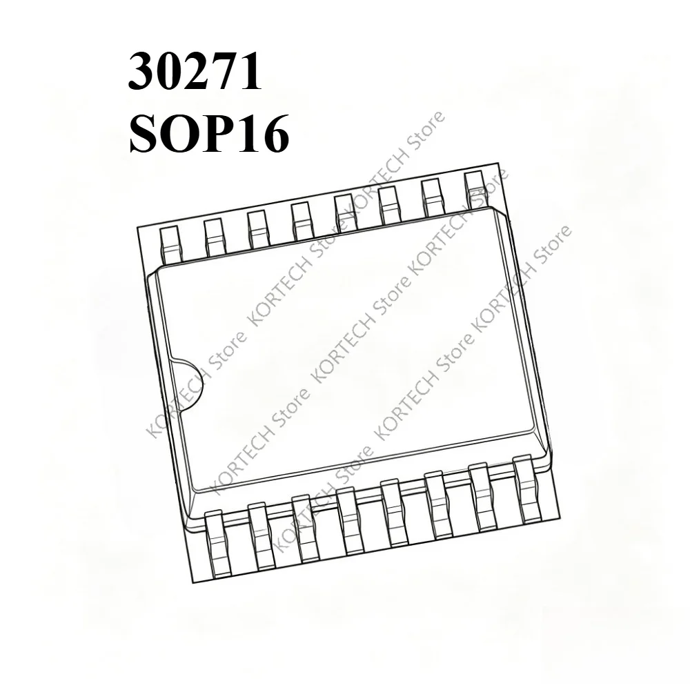 5Pcs/LOT Original 30271 SOP16 car ic For BOSCH Car computer board driver chip  H30271 30271